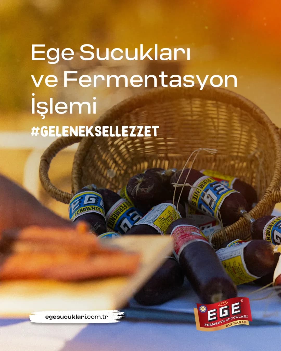 Ege Sucukları sosyal medya gönderisi