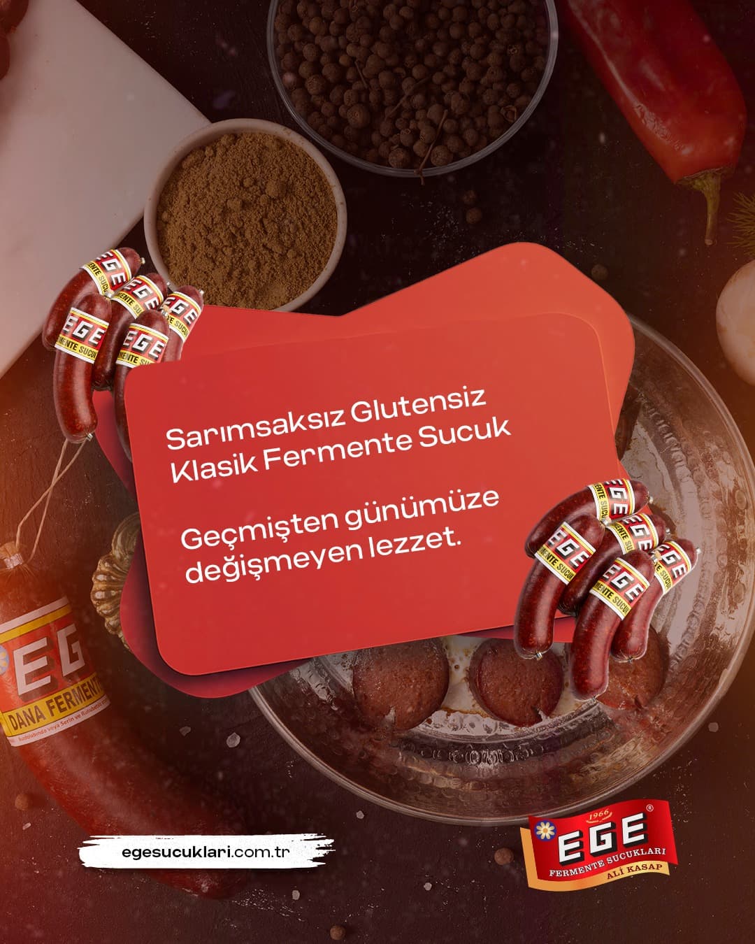 Ege Sucukları sosyal medya gönderisi