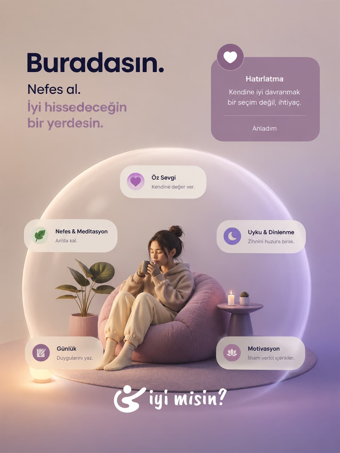 iyi misin? sosyal medya gönderisi