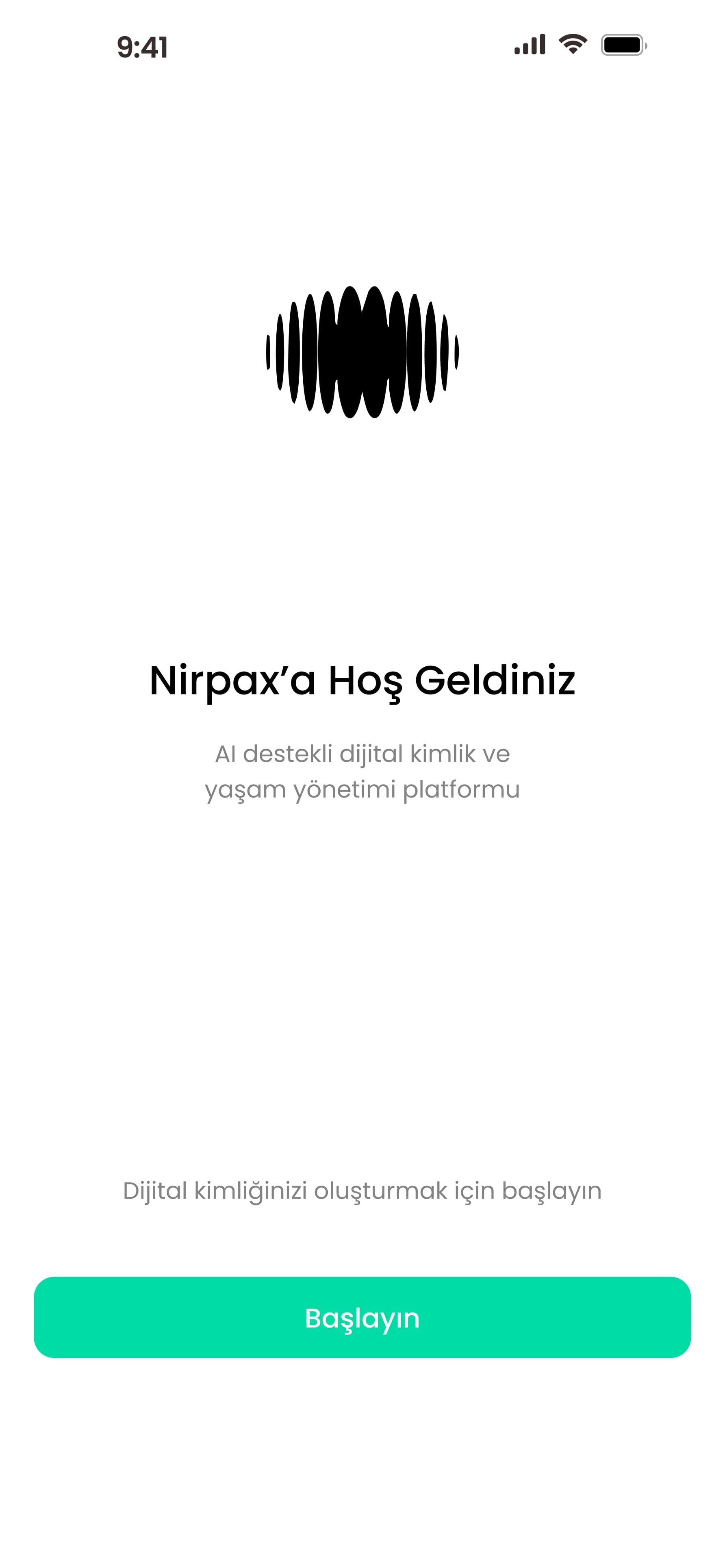 Nirpax mobil ekran tasarımı 1