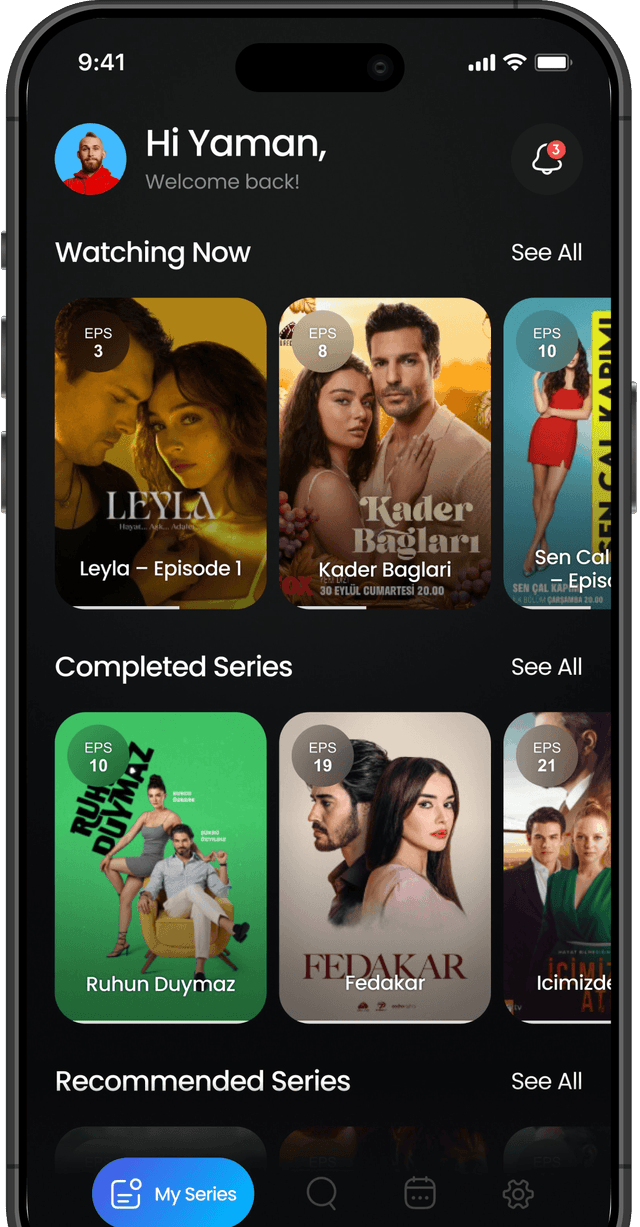 DiziTrack App Preview