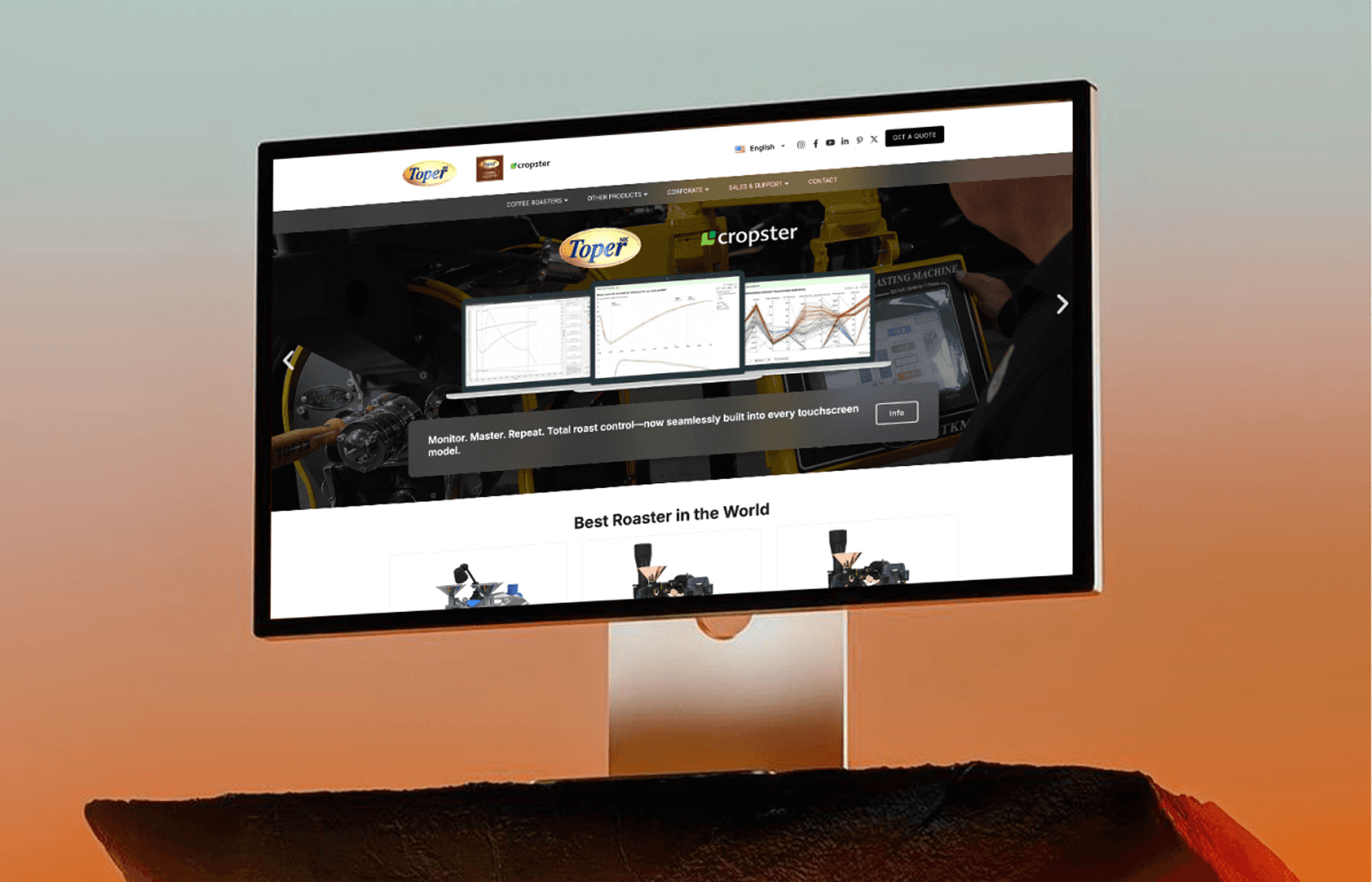 Toper Coffee Roasters Hero